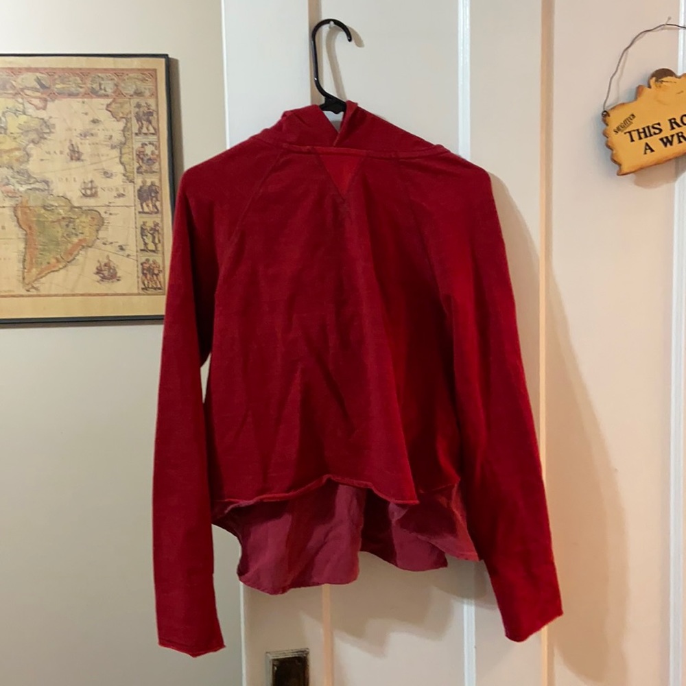 Lululemon mixed media hoodie